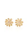 Heaven Mayhem Floral Gold-plated Earrings