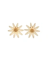 Heaven Mayhem Garden Clip On Earrings In Gold