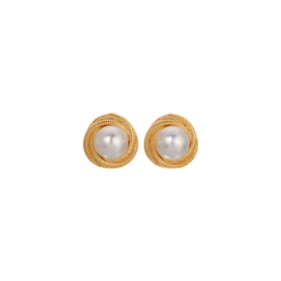 Heaven Mayhem Gigi Earrings In Gold