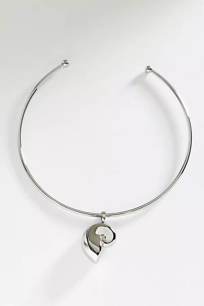 Heaven Mayhem Husk Charm Necklace In Metallic
