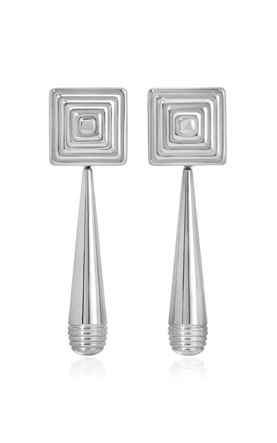 HEAVEN MAYHEM IRIS 18K GOLD-PLATED EARRINGS