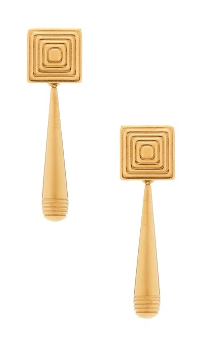 Heaven Mayhem Iris Earrings In Gold