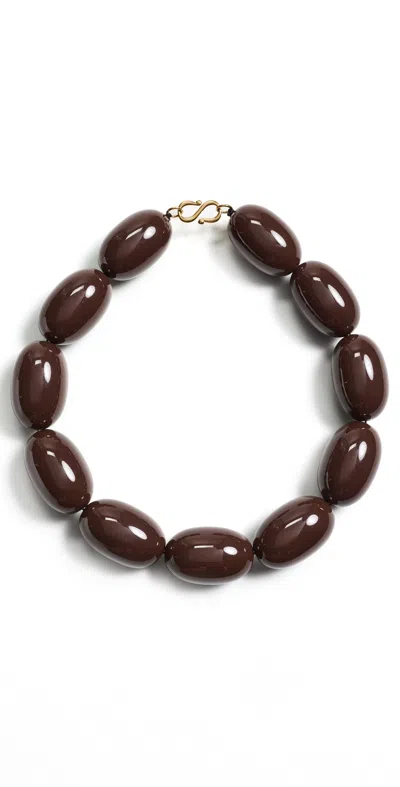 Heaven Mayhem Isola Necklace Brown