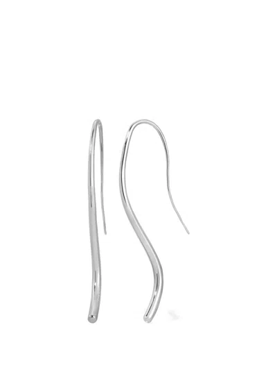 Heaven Mayhem Lenora Drop Earrings In Silver