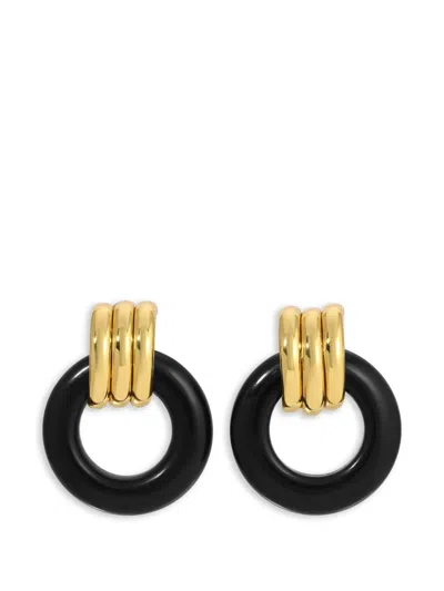 Heaven Mayhem Luma Knot Earrings In Gold