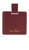 Heaven Mayhem Mirror Compact In Burgundy