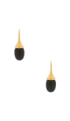 Heaven Mayhem Odette Drop Earring In Black