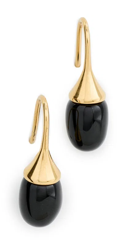 Heaven Mayhem Odette Earrings Black/gold