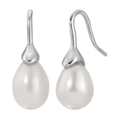 Heaven Mayhem Odette Pearl Earrings In Silver