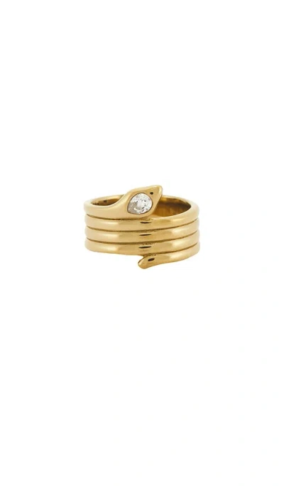 Heaven Mayhem Oria Ring In Gold & White
