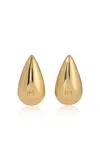 Heaven Mayhem Raindrop Earrings In Gold