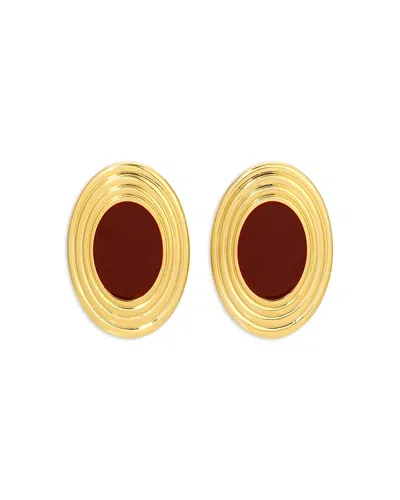 Heaven Mayhem Rowan Oval Stud Earrings