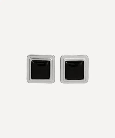 Heaven Mayhem Silver-plated Archer Stud Earrings