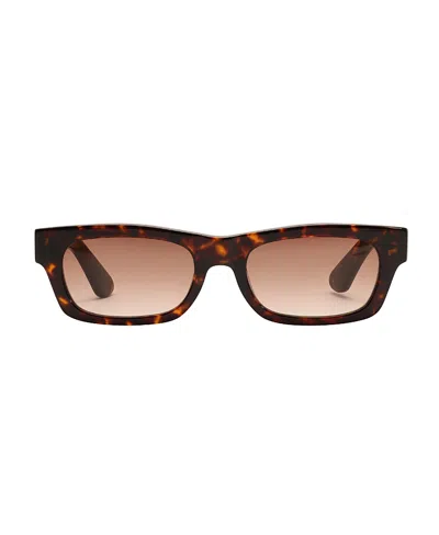 Heaven Mayhem Sloane Sunglasses In Brown