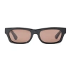 Heaven Mayhem Womens Black Sloane Rectangle-frame Acetate Sunglasses In Black