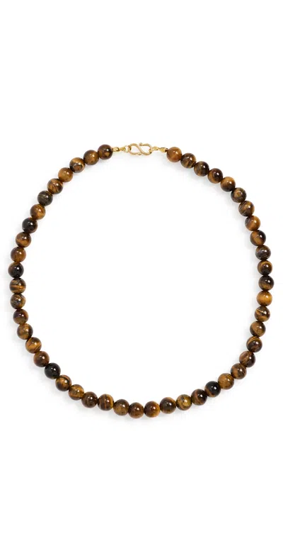 Heaven Mayhem Sol Necklace Tigers Eye