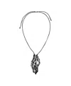 Heaven Mayhem Sterling Necklace In Metallic