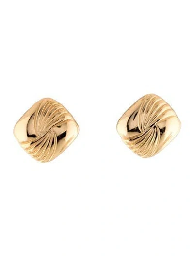Pre-owned Heaven Mayhem Tabi Stud Earrings In Multicolor