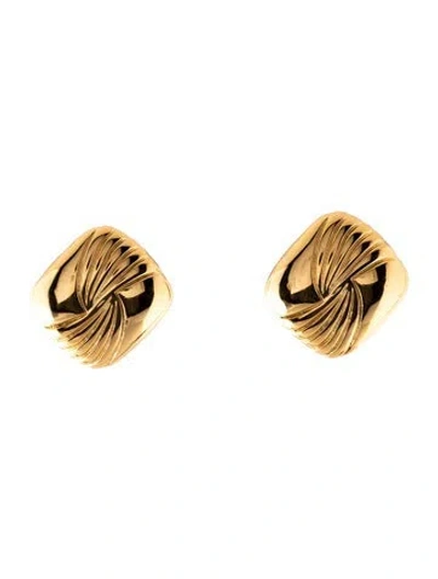 Pre-owned Heaven Mayhem Tabi Stud Earrings In Multicolor