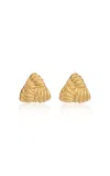 Heaven Mayhem Tri Gold-plated Earrings