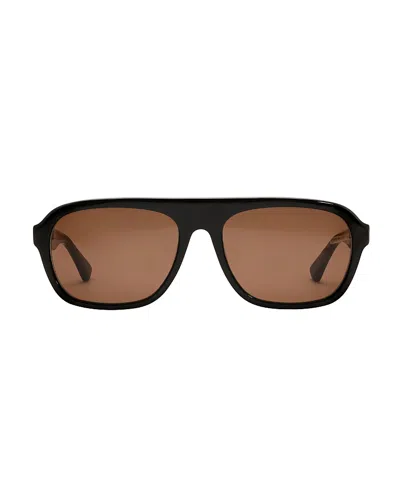 Heaven Mayhem Vesper Sunglasses In Brown