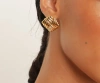 Heaven Mayhem Wind Earrings In Gold