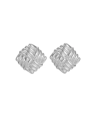 Heaven Mayhem Wind Earrings Silver In White