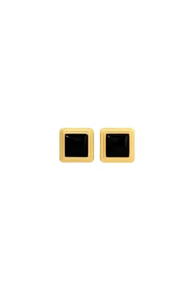 Heaven Mayhem Women's Archer Earrings In Gold/black