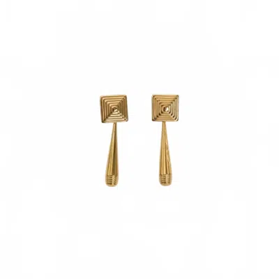 Heaven Mayhem Women's Iris Earrings In Gold