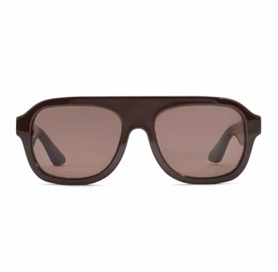 HEAVEN MAYHEM WOMEN'S VITTORIA SUNGLASSES IN BROWN