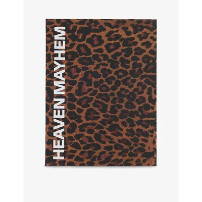 Heaven Mayhem Womens Book Box Vol 1 Leopard-print Cotton-canvas Jewellery Box
