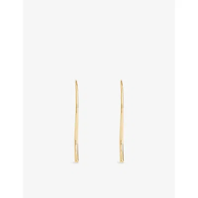 Heaven Mayhem Womens Lenora 18ct Gold Pvd Plated Stainless-steel Earrings