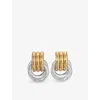 Heaven Mayhem Baby Knot Earrings In Metallic