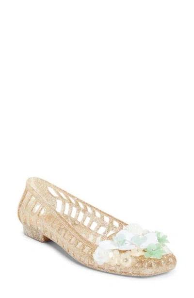 Heavenly Jelly Fleck Jelly Ballet Flat In Multi