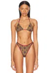 Heavy Manners Double String Bikini Top