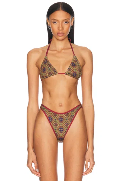 Heavy Manners Double String Bikini Top