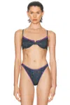 Heavy Manners Ruffled Up Underwire Bikini Top