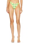 Heavy Manners X Elsa Hosk Full Bikini Bottom In Diet Mountain Dew