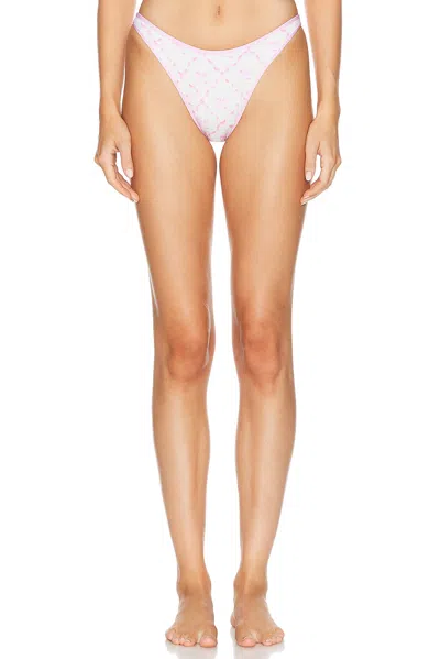 Heavy Manners X Elsa Hosk Full Bikini Bottom In One Scoop Of Vanilla With Sprinkles
