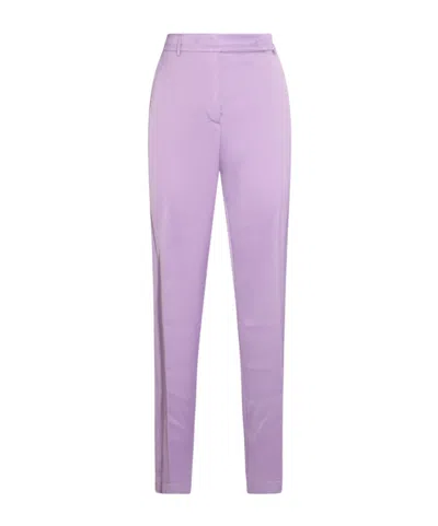 HEBE STUDIO BELT LOOP WITH POCKET CASUAL PANTS