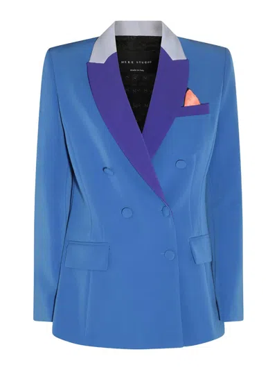 Hebe Studio Coats & Jackets In Multicolor