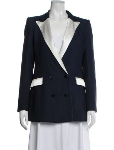 Pre-owned Hebe Studio Blazer In Blue
