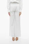 Hebe Studio Double-pleated The Girlfirend Palazzo Pants In White