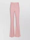 Hebe Studio Georgia Pressed-crease Flared Trousers