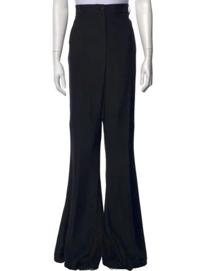 Pre-owned Hebe Studio Flared Pants In Black