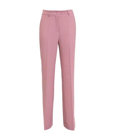 HEBE STUDIO HEBE STUDIO STRAIGHT LEG PANTS