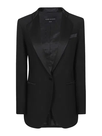 Hebe Studio Jacket In Black