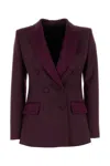 Hebe Studio The Georgia Blazer Soft Crepe-42 Nd  Female In Red