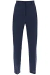 Hebe Studio 'loulou' Linen Trousers In Blu