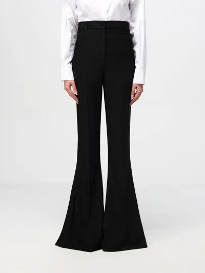 Hebe Studio Pants  Woman Color Black In Schwarz